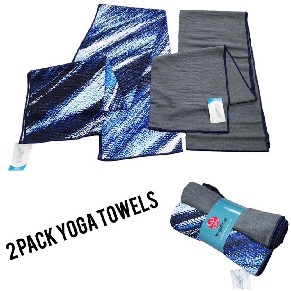 2-Pack Yogafina Yoga Towels